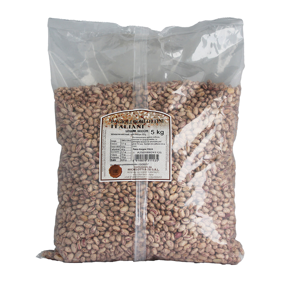 Fagioli Borlotti 5Kg. Italia