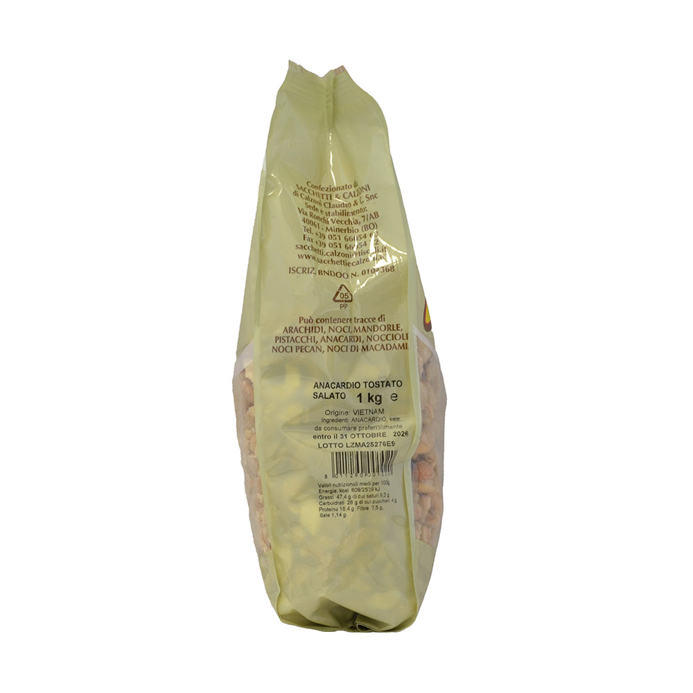 Anacardi tostati e salati 1Kg