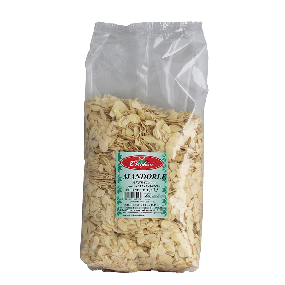 Mandorle Pelate Affettate 1Kg