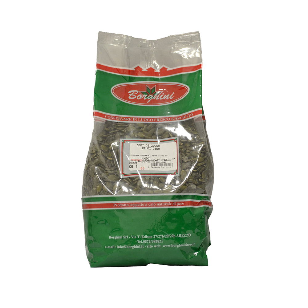 Semi di zucca sgusciati crudi naturali Cina 1Kg