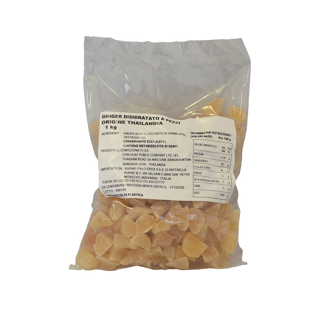 Ginger Disidratato a pezzi 1Kg