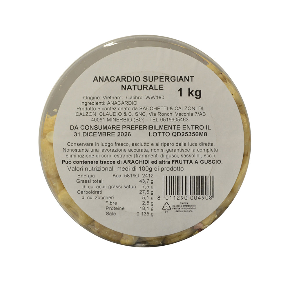 Anacardi crudi naturali 1Kg