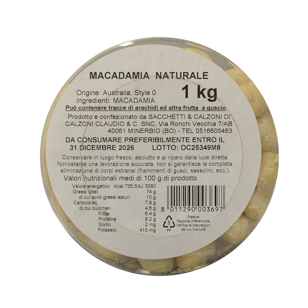 Noci Macadamia naturali 1Kg